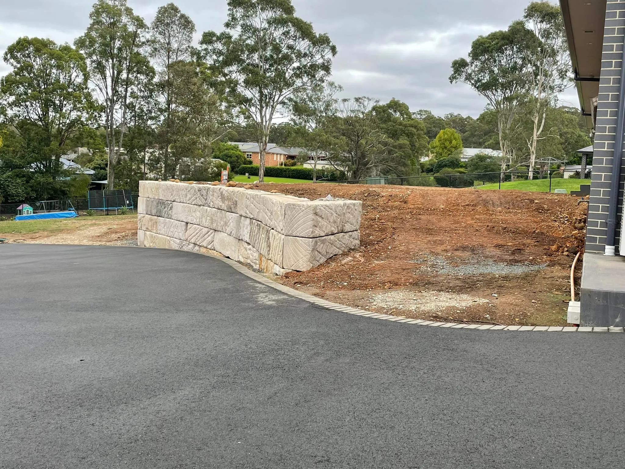 Sandstone Retaining Walls Erina